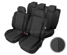 Huse scaune auto ARES pentru Renault Fluence set huse fata + spate foto