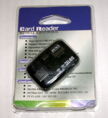 MINI CARD READER ALL-IN-ONE USB2(283) foto