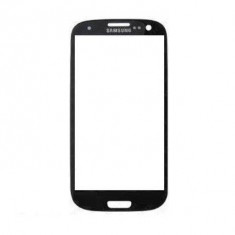 Geam sticla Samsung Galaxy S3, alb sau negru foto