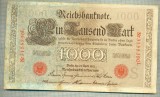 A 503 BANCNOTA-GERMANIA -1000 MARK -ANUL 1910 -SERIA 3155390-starea care se vede, Europa