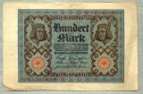 A 541 BANCNOTA-GERMANIA -100 MARK -ANUL 1920-SERIA 13240669 -starea care se vede, Europa