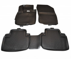 Set covorase auto din cauciuc Mitsubishi Outlander 3 2012-, presuri tip Tavita BestAutoVest, 4 buc. foto