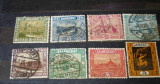 GERMANIA (SAARGEBIET) 1926 &ndash; VEDERI URBANE, timbre stampilate F145