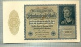 A 530 BANCNOTA-GERMANIA-10000 MARK-ANUL 1922-SERIA 217104-starea care se vede, Europa