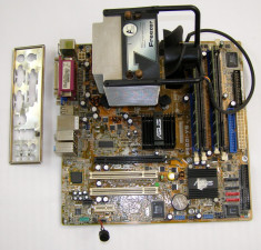 Kit placa baza Asus P5GD1-VM + Pentium IV 3 GHz + 2 GHz DDR(35) foto