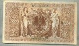 A 516 BANCNOTA-GERMANIA -1000 MARK -ANUL 1910 -SERIA 7522583-starea care se vede, Europa