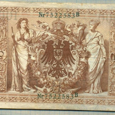 A 516 BANCNOTA-GERMANIA -1000 MARK -ANUL 1910 -SERIA 7522583-starea care se vede