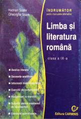 LIMBA SI LITERATURA ROMANA CLASA A IX-A -Hadrian Soare, Gheorghe Soare foto