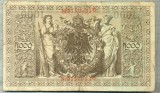 A 518 BANCNOTA-GERMANIA -1000 MARK -ANUL 1910 -SERIA 9759953-starea care se vede, Europa