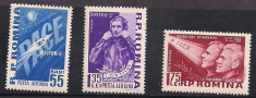 Romania 1961 LP 523 - serie nestampilata MNH &amp;quot;Al II-lea om in cosmos&amp;quot; foto