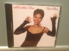 JOYCE SIMS - ALL ABOUT LOVE (1989/WARNER REC/GERMANY) - CD NOU/Sigilat/Original