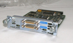 Cisco WIC - 2T 800-03182-02 B0 2-Port Serial WAN Interface Card Module(560) foto