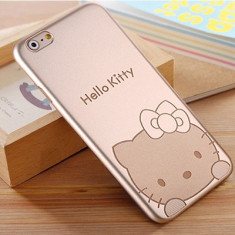 Husa Hello Kitty plastic rigid Iphone 6 4,7&amp;quot; + folie protectie ecran foto