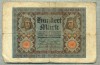 A 544 BANCNOTA-GERMANIA -100 MARK -ANUL 1920-SERIA 7461611 -starea care se vede, Europa