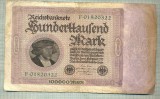 A 525 BANCNOTA-GERMANIA-100000 MARK-ANUL 1923-SERIA 01820322-starea care se vede