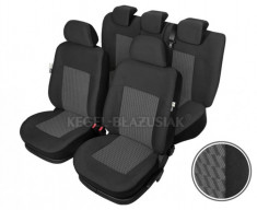 Set huse scaun model Perun pentru Dacia Logan MCV, set huse auto Fata + Spate foto