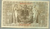 A 515 BANCNOTA-GERMANIA -1000 MARK -ANUL 1910 -SERIA 2203169-starea care se vede