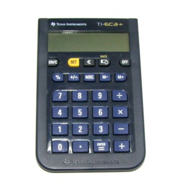 TEXAS INSTRUMENTS CALCULATOR BIROU TI-EC3+ 10 DIGITI(322) foto