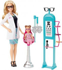 Papusa Barbie Eye Doctor Playset foto