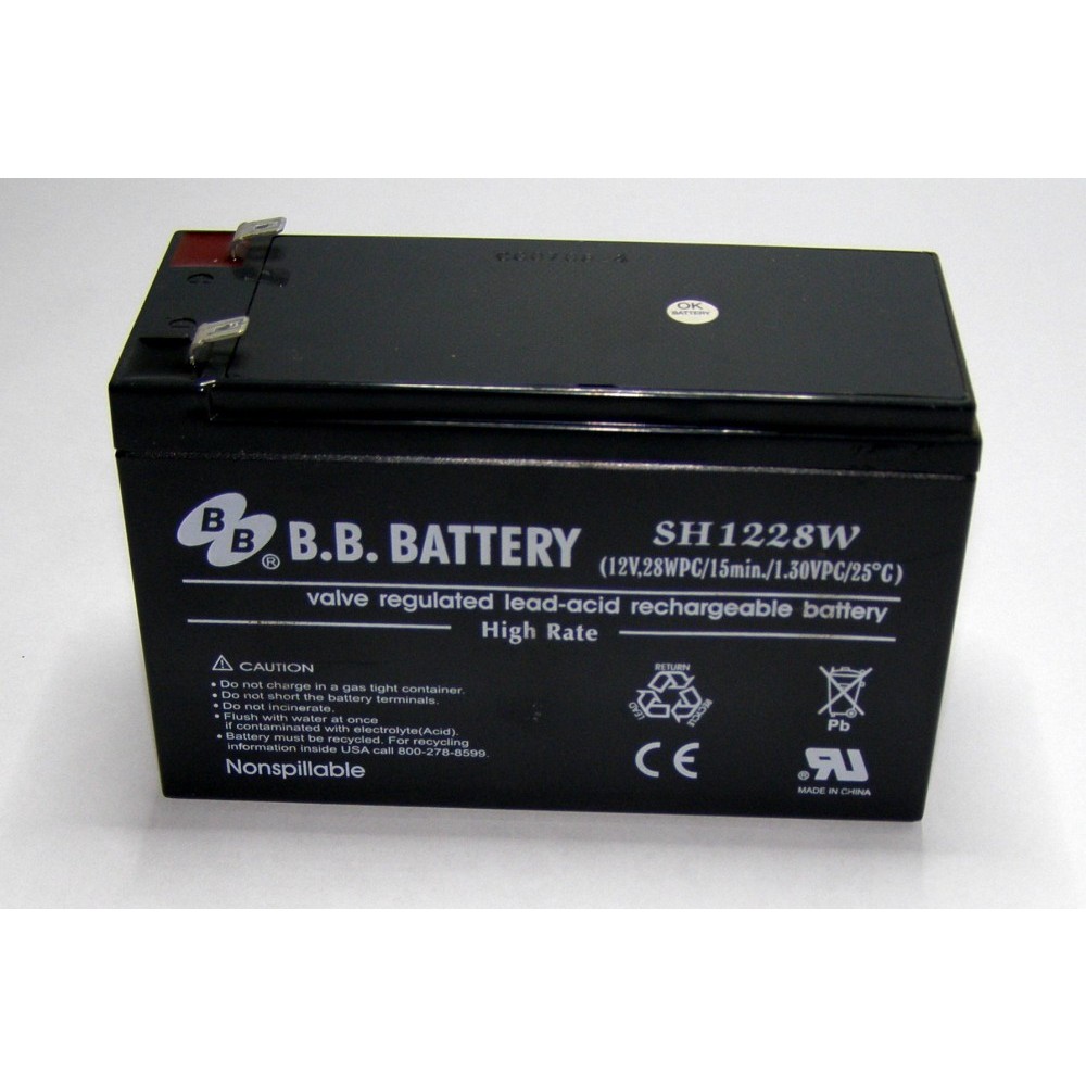 12V 8Ah X-treme X-500, X500 Scooter Battery Replaces 9Ah Or 7Ah