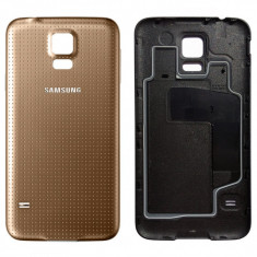 Carcasa Samsung Galaxy S5 i9600 Gold foto