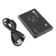 cititor carduri reader tag cartele bloc interfon acces control usb rfid id foto