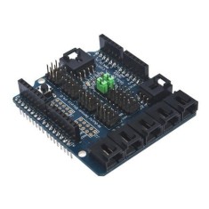 arduino uno mega duemilanove sensor shield V4 Digital Analog Module Servo Motor foto