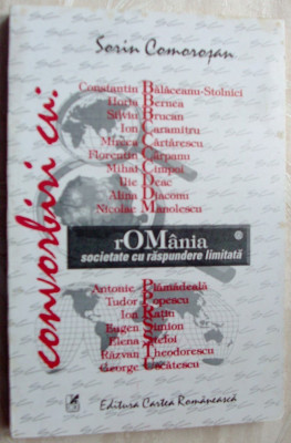 SORIN COMOROSAN-ROMANIA S.R.L.1995:Cartarescu/Uscatescu/Manolescu/Simion/Brucan+ foto