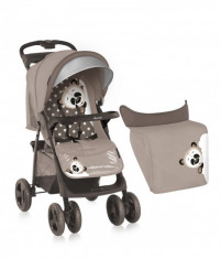 Carucior sport cu husa de picioare Foxy Lorelli Beige Panda foto