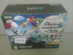 Consola Wii U 32 GB + Joc Super Mario Bros foto