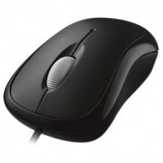 Microsoft BASIC OPTICAL MOUSE MAC/WIN USB -Negru foto