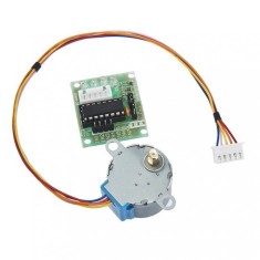 stepper motor DC 5V 4-phase 5 line + Driver Board ULN2003(arduino AVR PIC) foto