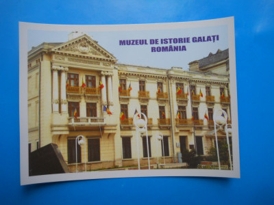 HOPCT 14007 A GALATI MUZEUL DE ISTORIE /CARAFA,CRISTAL -JUD GALATI -NECIRCULATA foto