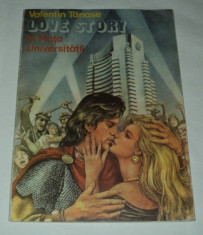 Love story in Piata Universitatii, Valentin Tanase album benzi desenate revista foto
