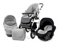 Carucior copii 3 in 1 MyKids Germany Gri foto