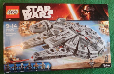 LEGO 75105 Millennium Falcon Star Wars sigilat 2016 REY, Finn, HanSolo Chewbacca foto