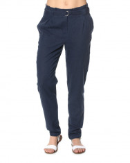 Pantaloni din in - Vero Moda - 10153822 bleumarin foto