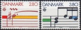 Danemarca 1985 - cat.nr.839-40 neuzat,perfecta stare, Nestampilat