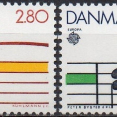 Danemarca 1985 - cat.nr.839-40 neuzat,perfecta stare