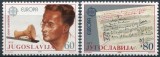B1216 - Jugoslavia 1985 - cat.nr.1983-4 neuzat,perfecta stare