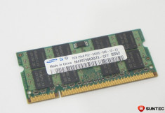 Memorie laptop Samsung 2GB PC2-6400S DDR2 SODIMM 800 MHz M470T5663QZ3-CF7 foto
