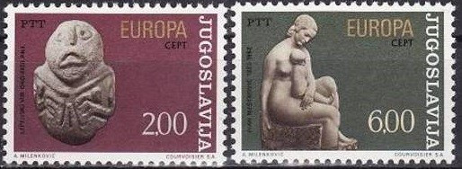 C4816 - Jugoslavia 1974 - cat.nr.1438-9 neuzat,perfecta stare