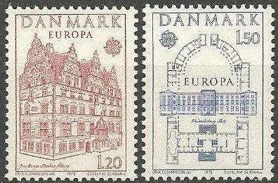 Danemarca 1978 - cat.nr.663-4 neuzat,perfecta stare foto
