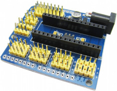 arduino nano v3 r3 shield expansion board bradboard foto