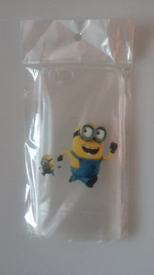 Husa rigida Iphone 6 4,7&amp;quot; MINION + folie protectie ecran foto