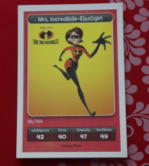 Cartonas / Sticker Esselunga - The Incredibles / Mrs Incredibile - Disney/Pixar foto