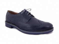 Pantofi Oxford Arthur Blue foto