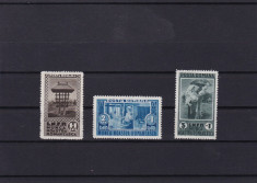 ROMANIA 1934 LP 106 MUNCA NOASTRA ROMANEASCA SERIE MNH foto