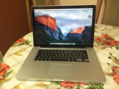 MACBOOK PRO 15&amp;quot; LATE 2008,CORE 2 DUO 2,53GHZ,4GB,HDD 320GB,NVIDIA 9400M+9600M GT foto