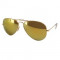 Ochelari de soare Ray Ban Aviator RB3025 W3276 Oglinda Auriu